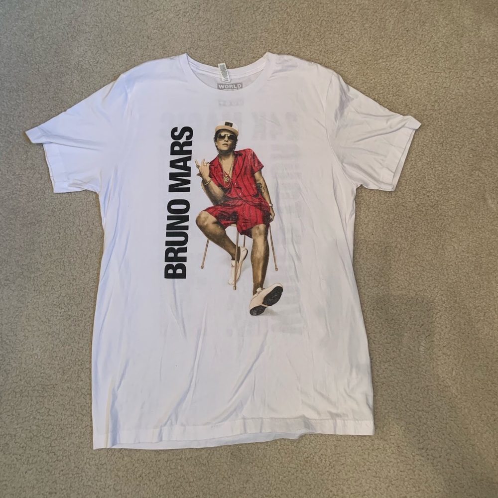 Bruno Mars 24K Magic Tour Tee
